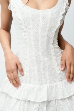 Raphelle Eyelet Dress