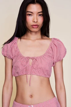 Ravello Gingham Top