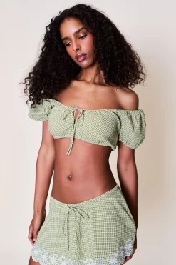Ravello Gingham Top
