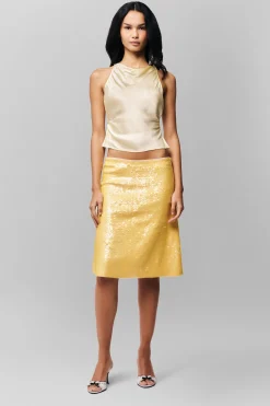 Regine Cowl Neck Top