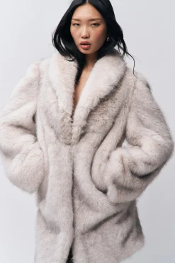 Roxie Faux Fur Coat