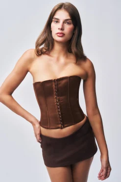 Satin Corset