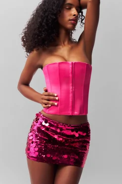 Satin Corset