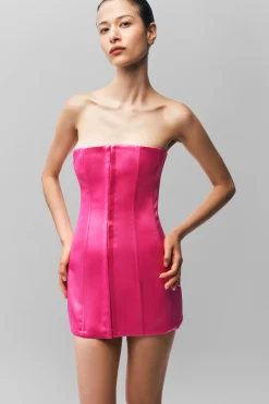 Satin Corset Dress