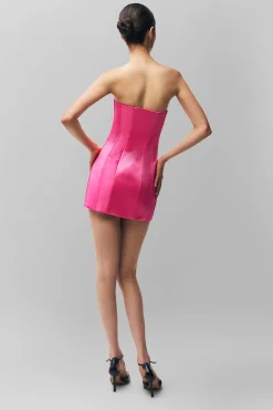Satin Corset Dress