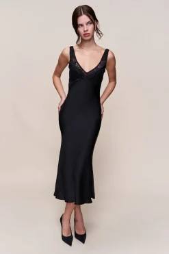 Scaosi Lace Detail Slip Dress