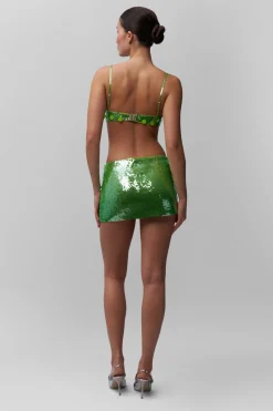 Sequin Mini Skirt