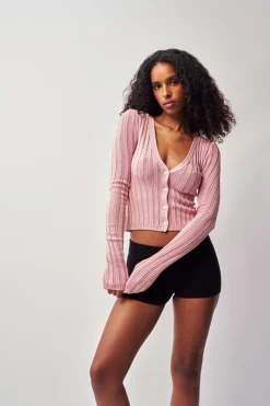 Slinky Rib Cardigan