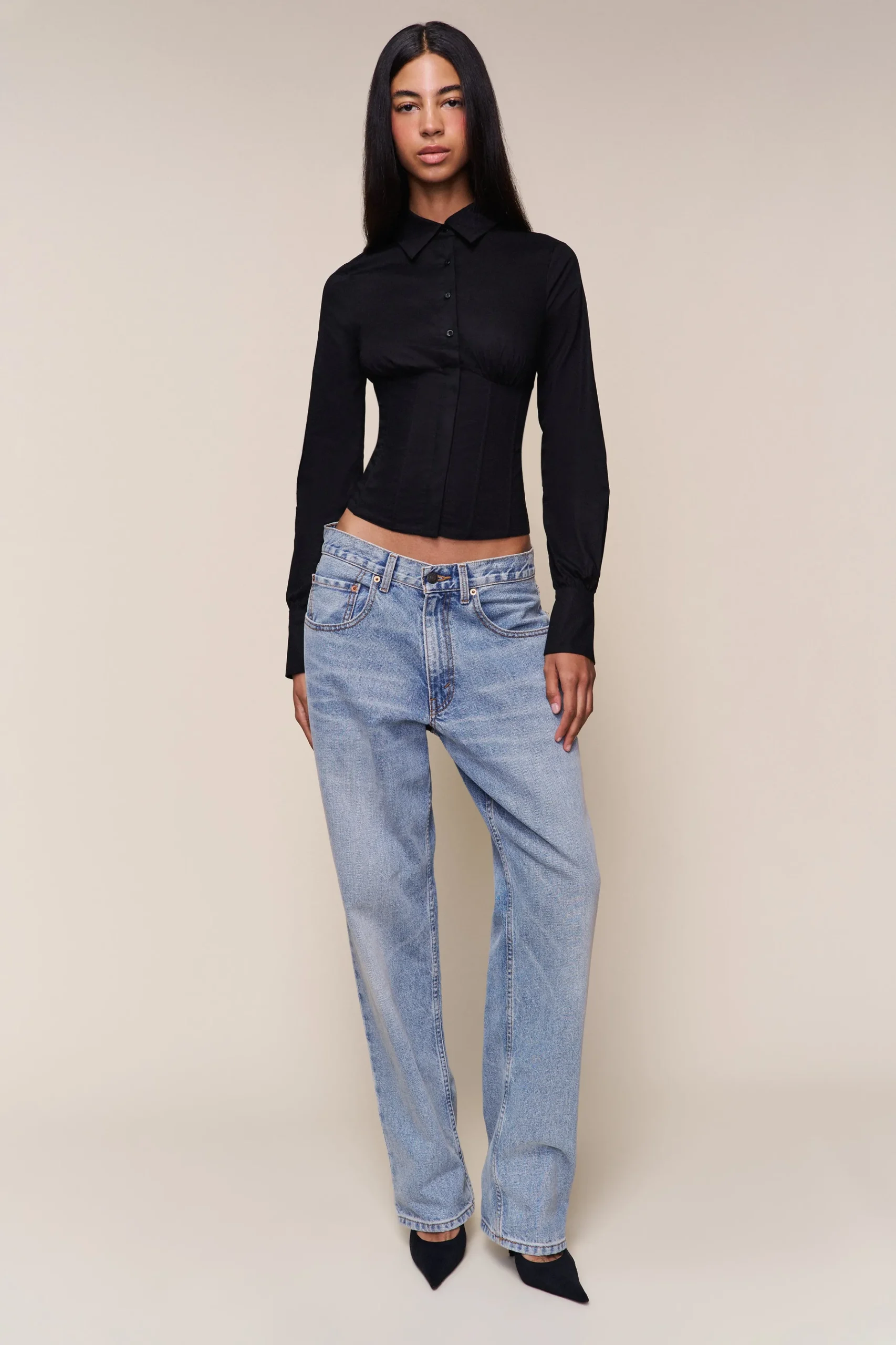 Tailored Corset Long Sleeve